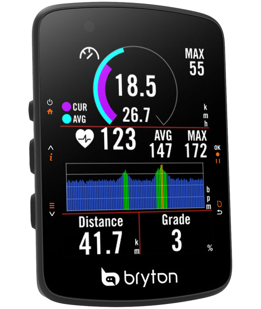 Bryton Rider 550D mit CAD und HRM