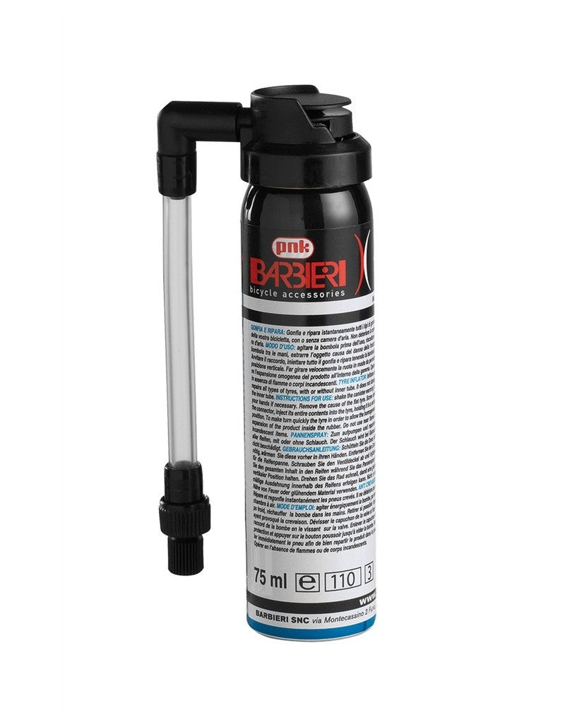 Aufblasen und Reparieren von Barbieren mit Fitting 75 ml