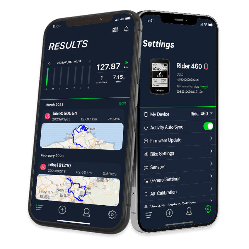 Bryton Rider GPS 460E cyclocomputer