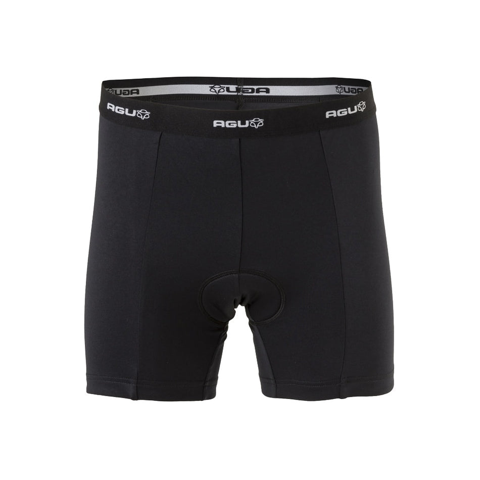 Unter-Sportshorts Herren Schwarz mit Polster