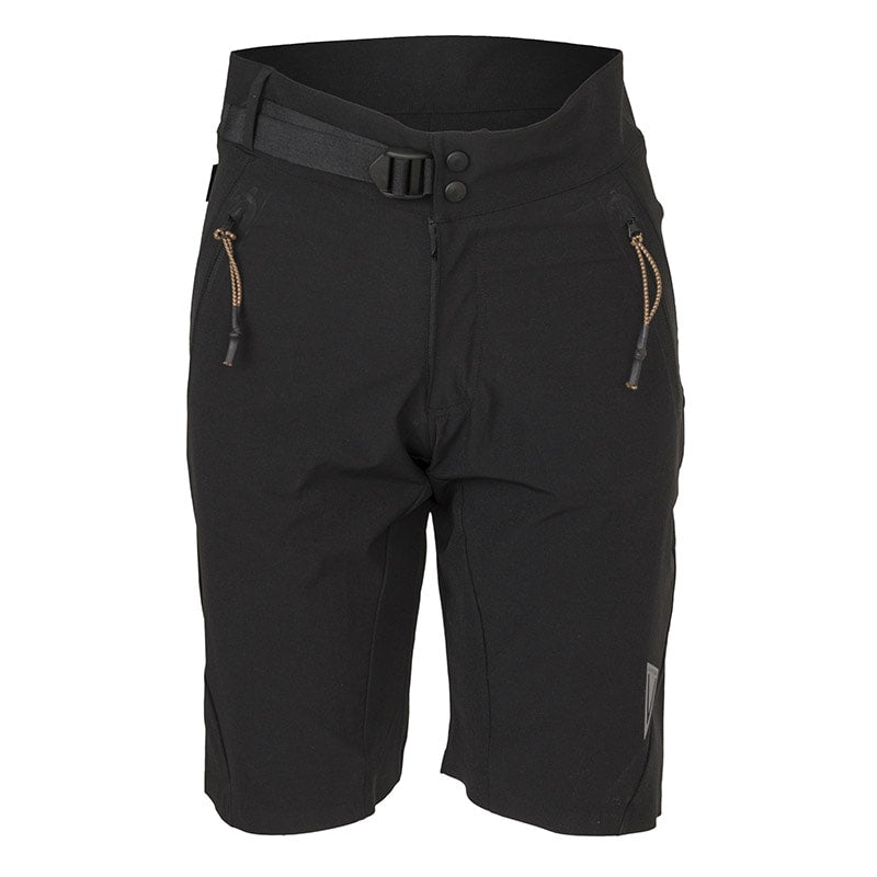 MTB-Shorts VENTURE Damen Schwarz