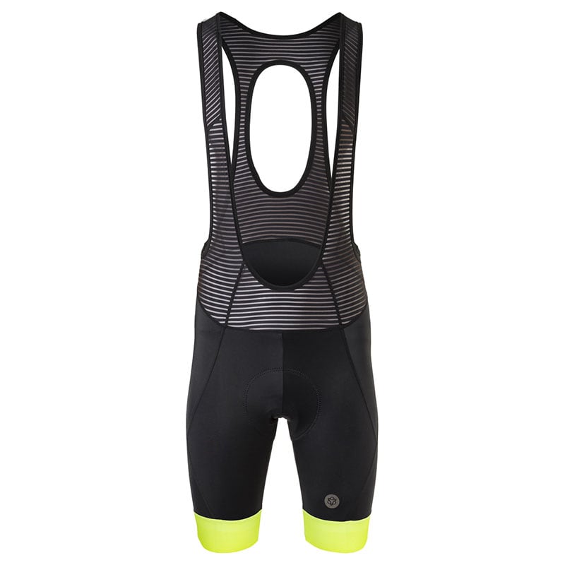 ESSENTIAL II Prime Short Bib Shorts Men Yellow