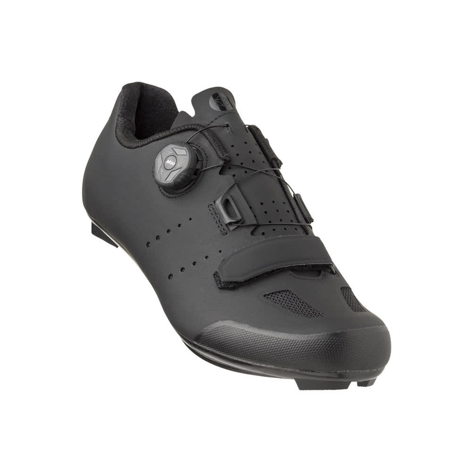 Schuhe ROAD R610 Unisex Schwarz - Nylonsohle und Atop-Verschluss