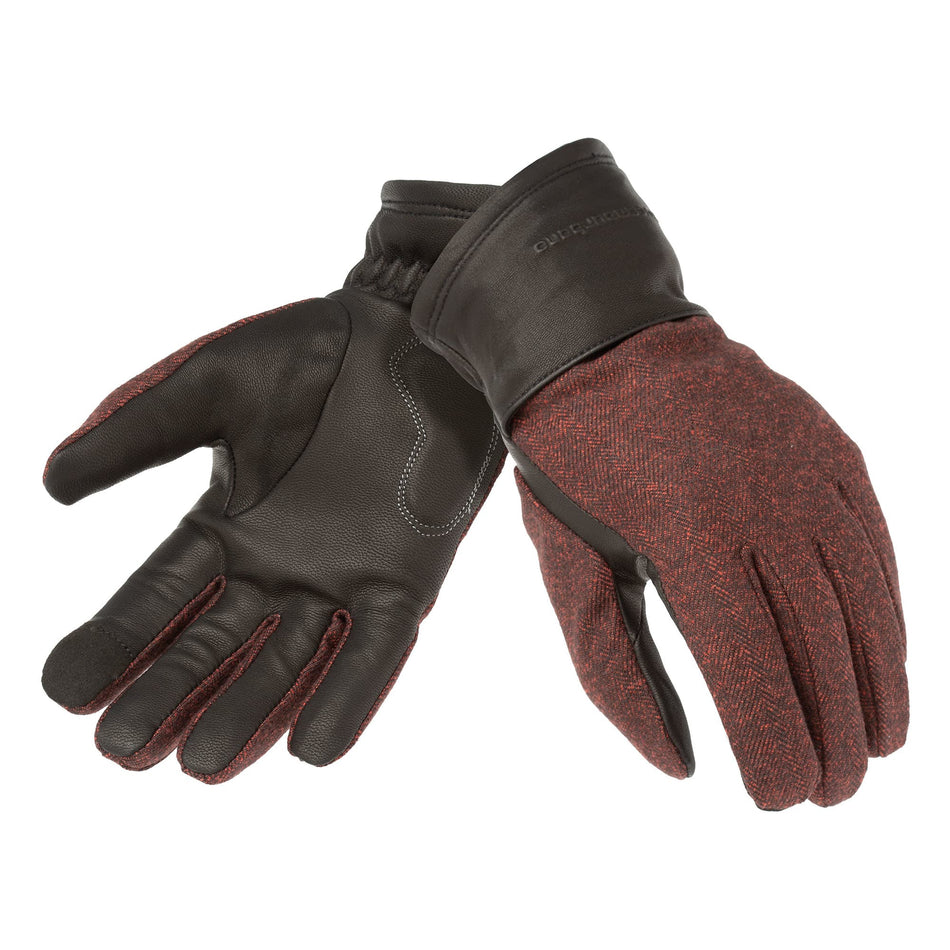 LADY CABRIO Glove Red Spiked - No CE