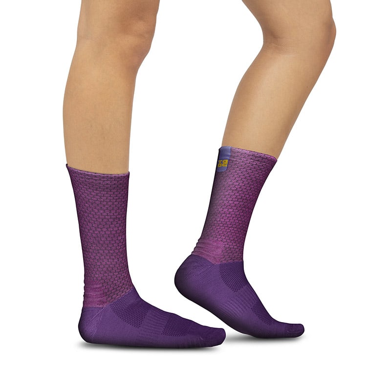MONO MERINO Socks Violet