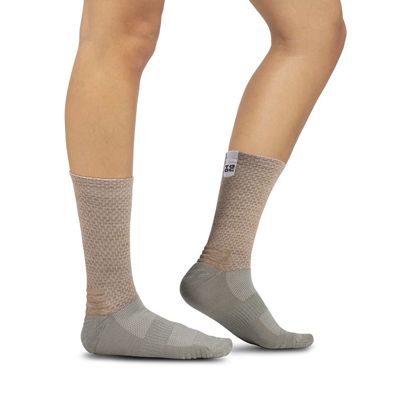 MONO MERINO Socks Beige