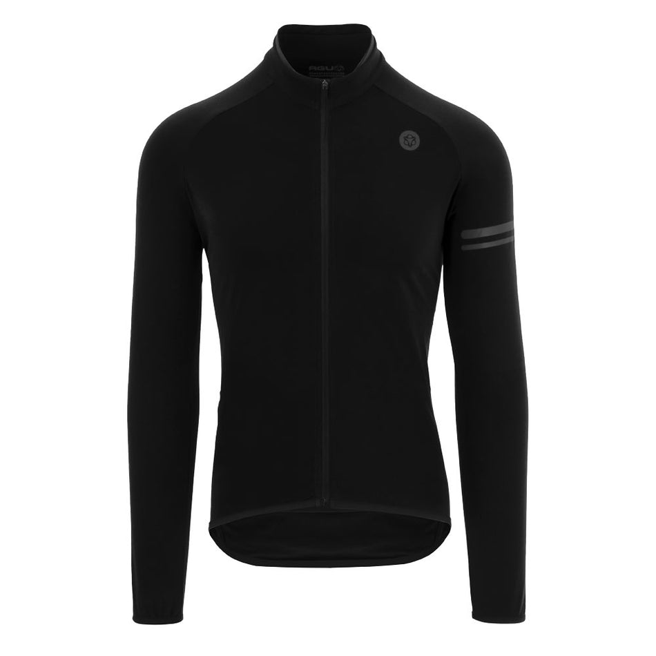 Thermo Sport Jersey Men Black - Long Sleeves