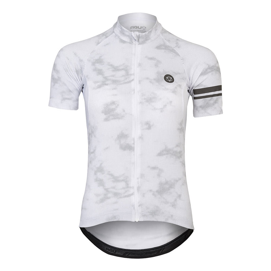 Reflective ESSENTIAL Shirt Damen Weiß - Kurzarm