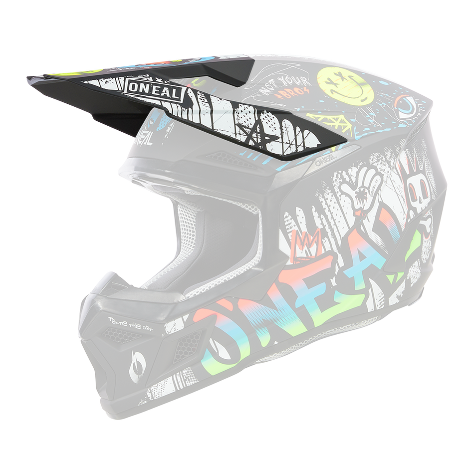 Replacement Visor For 3SRS Rancid Kids Helmet