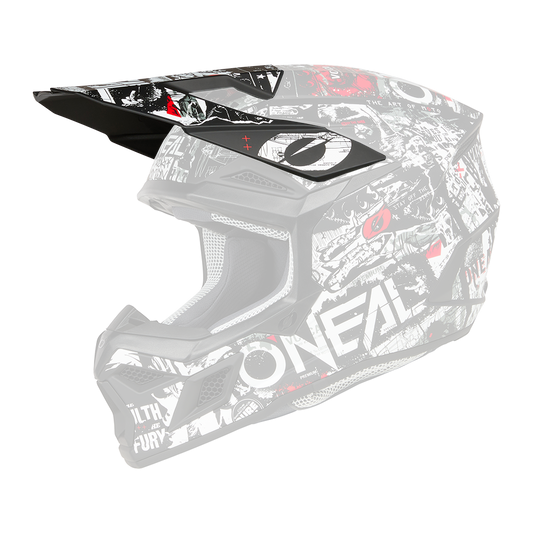 Spare visor for 3SR Attack helmet