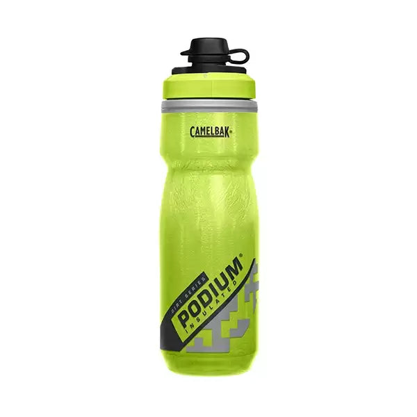 CamelBak Thermal Bottle MTB Podium Dirt Series Chill 620 ml met limoengroene pet