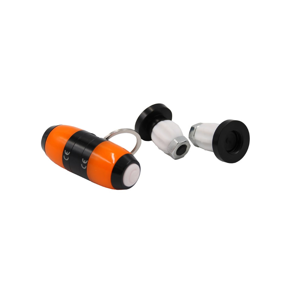 LED Side Turn Signals in Aluminum - Handlebar Mount (Pair)