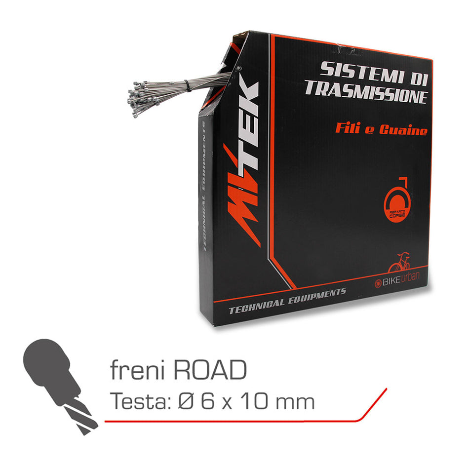 SHIMANO ROAD Brake Cable 1.5x2000mm - Slick Cable Workshop Box 100Pcs