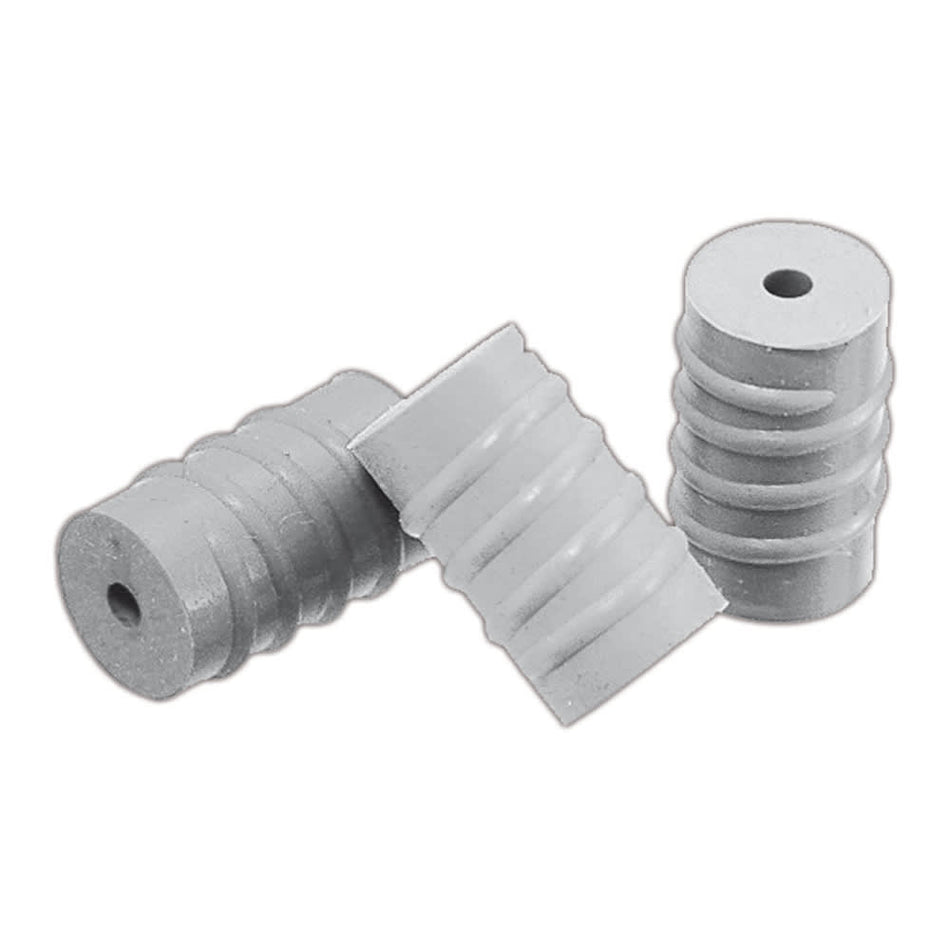 Scratch-Resistant Cable Cover O-Ring in White Silicone - Jar 100 Pieces