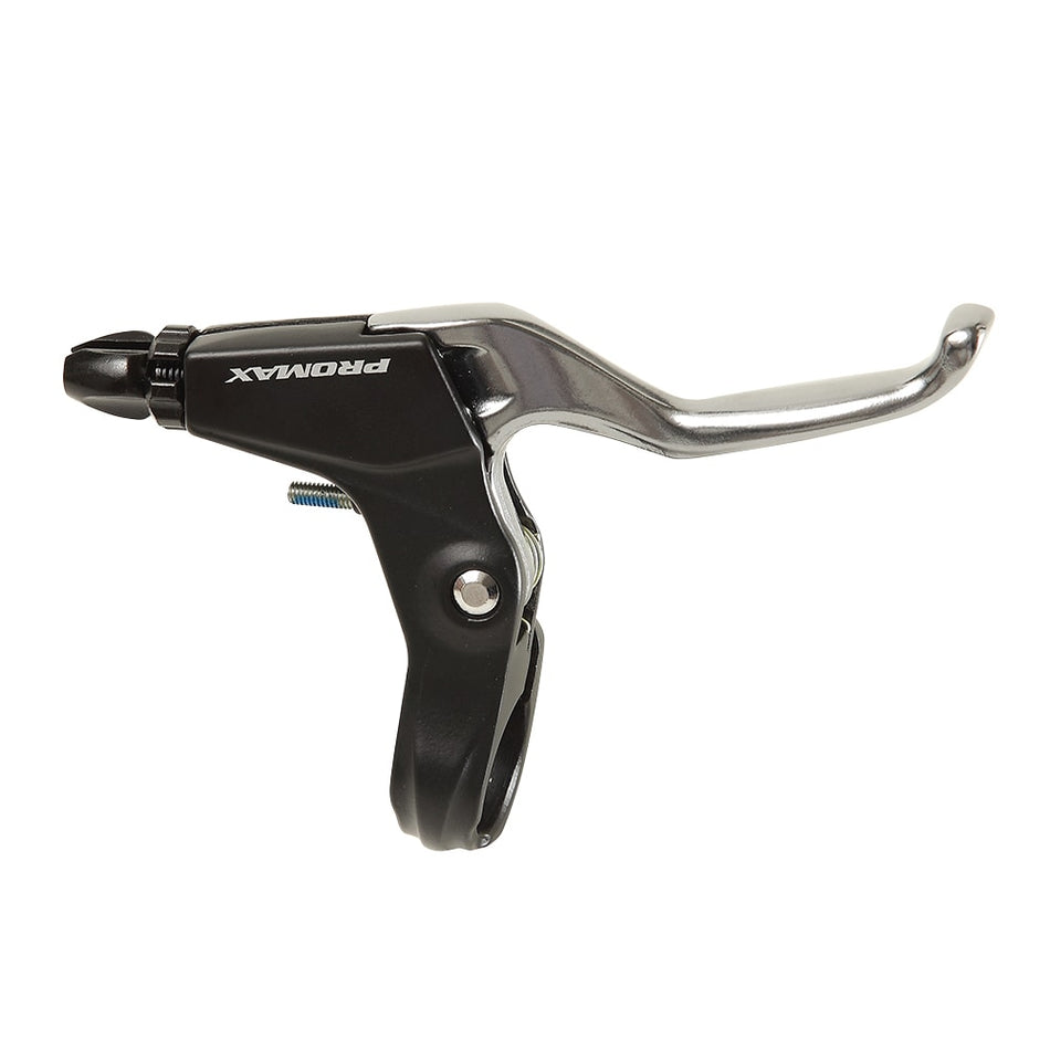 MTB HI-TECH 2-Finger Brake Levers in Aluminum with Black Collar (Pair)