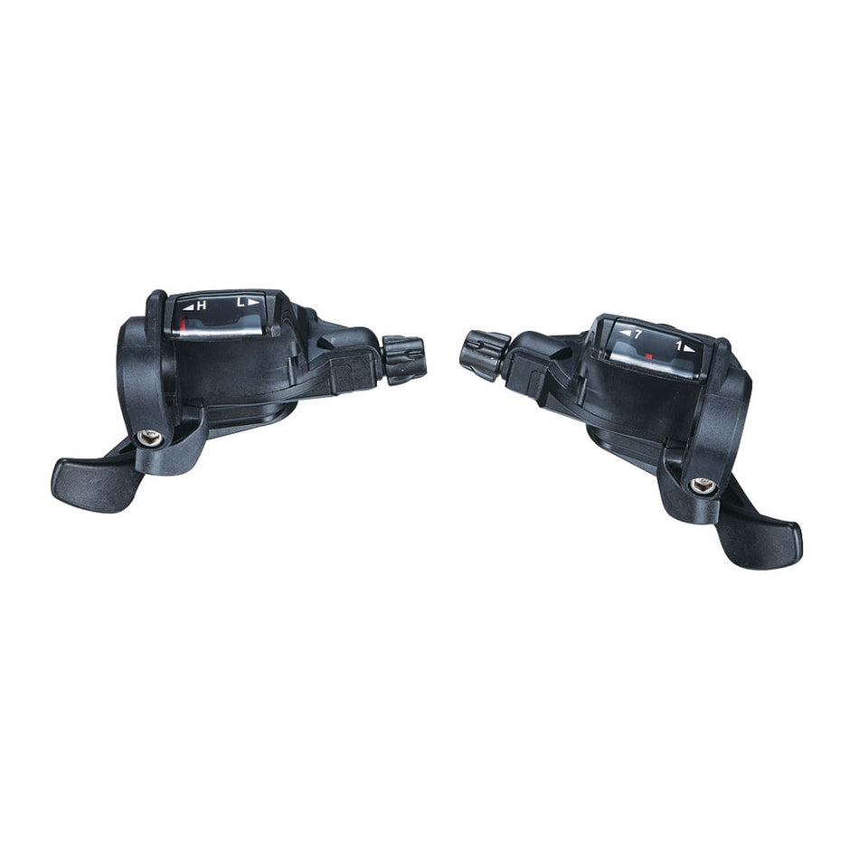 MTB-Schalthebel 3x7V rechts indexiert schwarz (Paar)