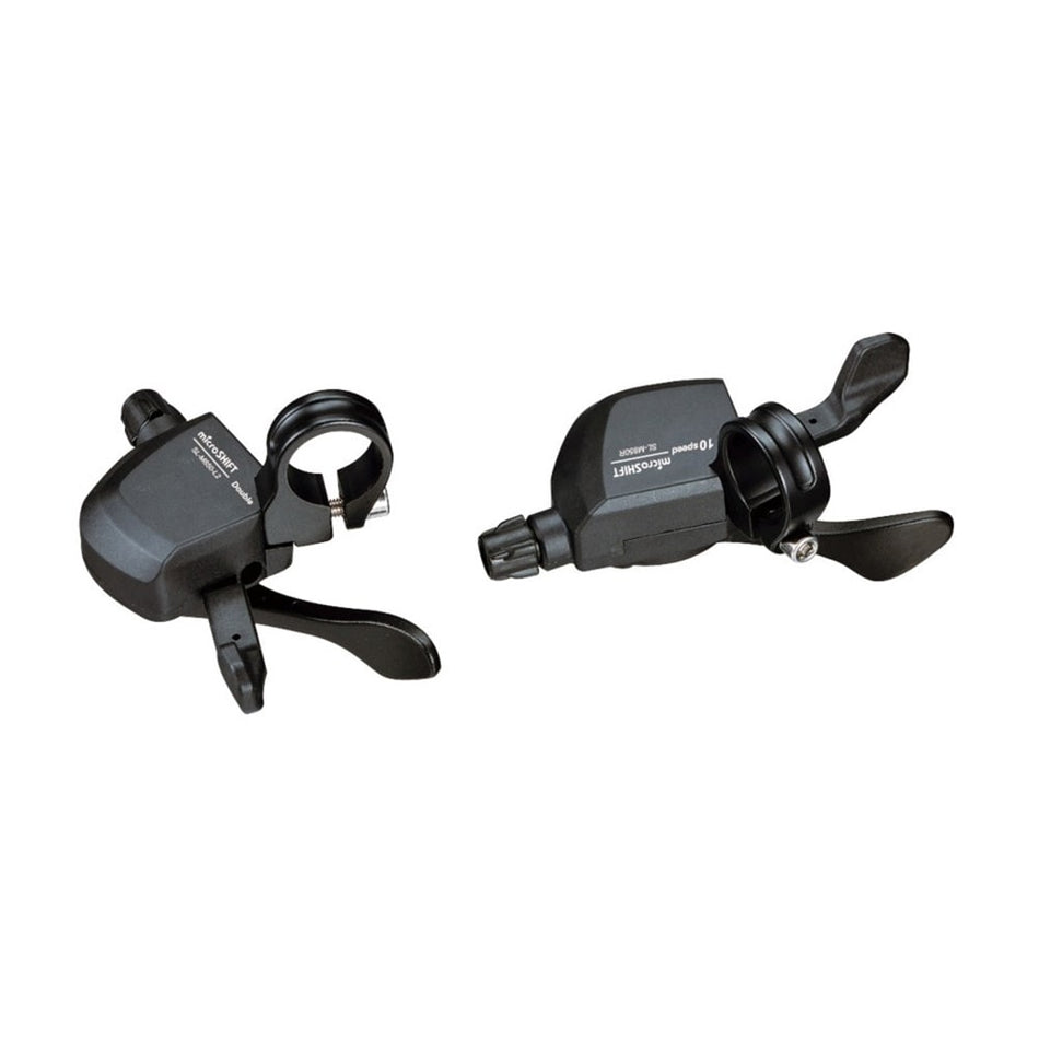 MTB-Schalthebel 10V rechts aus schwarzem Aluminium für SHIMANO/SUNRACE