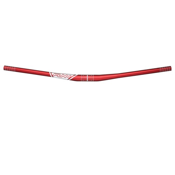 KINGPIN Handlebar 31.8mm x 785mm in Red Alloy Rise: 15mm