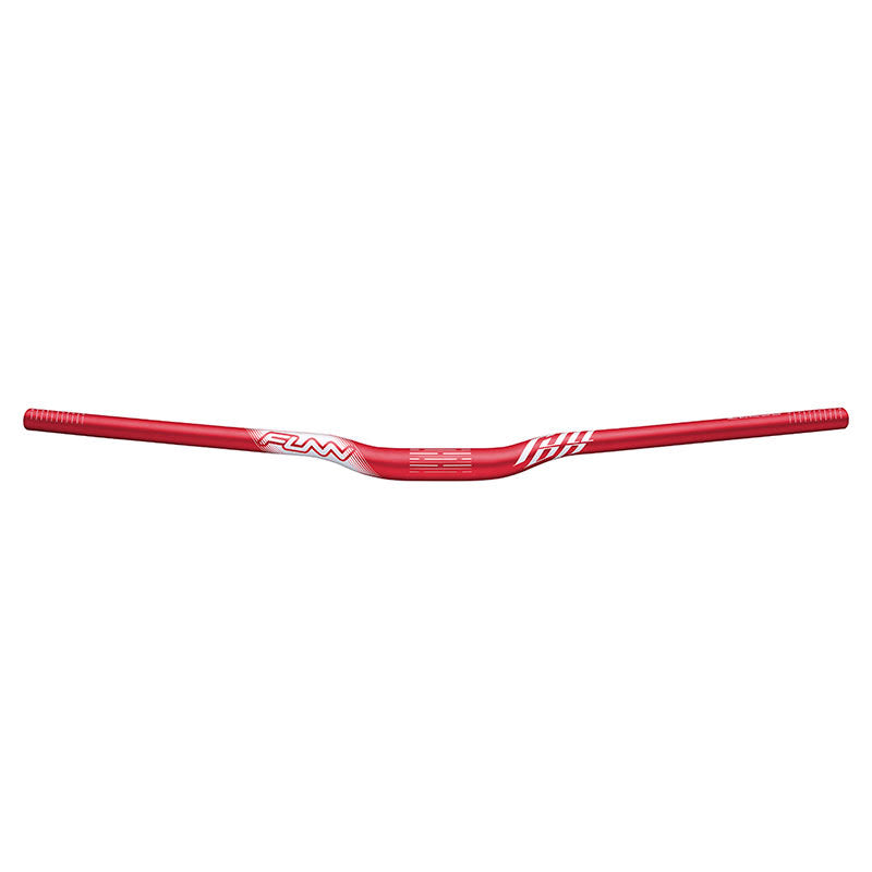 FULL ON Handlebar 31.8mm x 785mm in Red Alloy Rise: 30mm