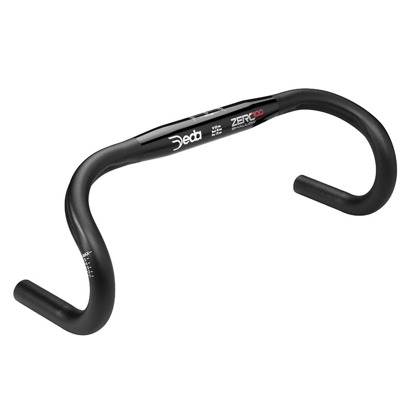 ZERO100 Handlebar 31.7mm x 440mm Shallow in Black Aluminum 2024