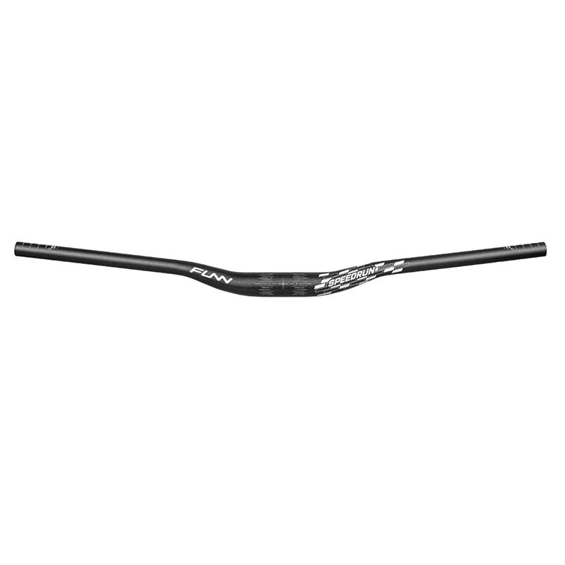 SPEEDRUN JUNIOR Handlebar 31.8mm x 680mm in Black Alloy Rise: 20mm