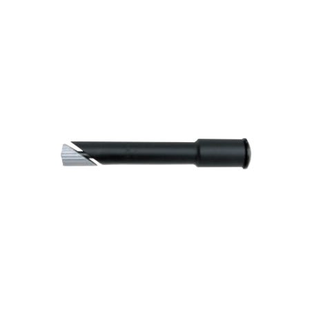 Adapter Lenkerklemmung von 22,2mm auf 25,4mm aus Aluminium Schwarz