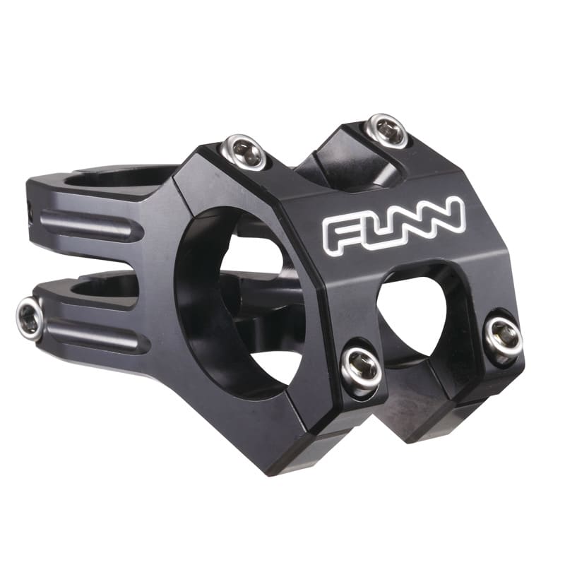 Handlebar Stem FUNNDURO 31.8mm x 45mm Aluminum 0° Angle Black
