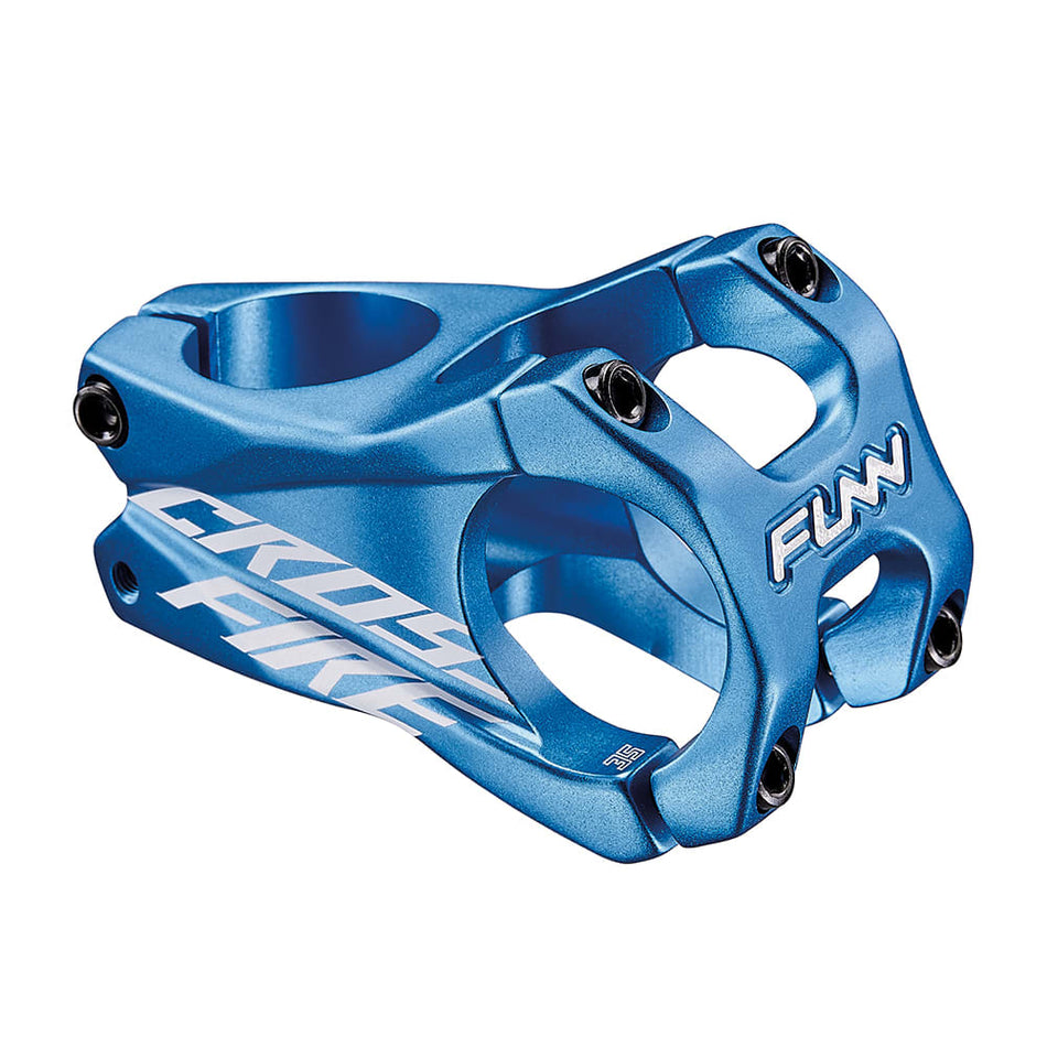 CROSSFIRE 31.8x50mm Aluminum Handlebar Stem Rise 0° Blue
