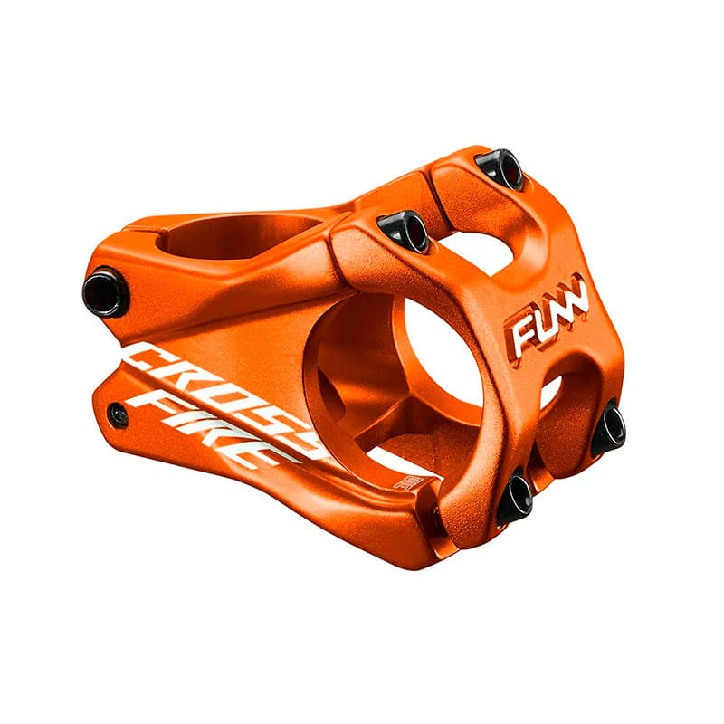 CROSSFIRE Handlebar Stem 35x50mm Aluminum Rise 0° Orange