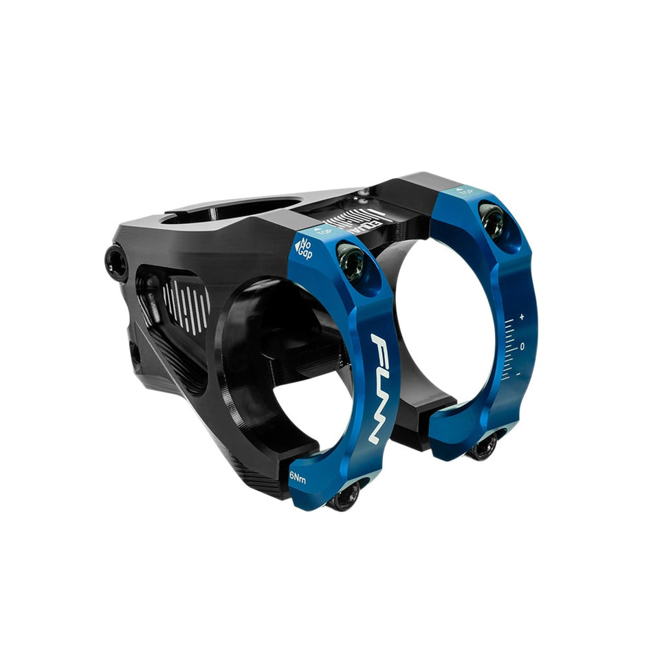 EQUALIZER Handlebar Stem 31.8x35mm Aluminum 10° Angle Blue