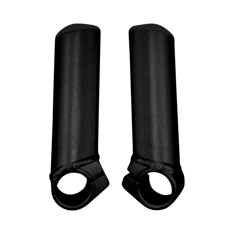 Straight Oval Section Extension in Black Aluminum