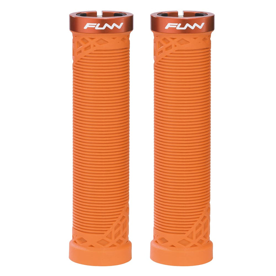HILT 30mm Lockring Grip Orange with Aluminum Collar
