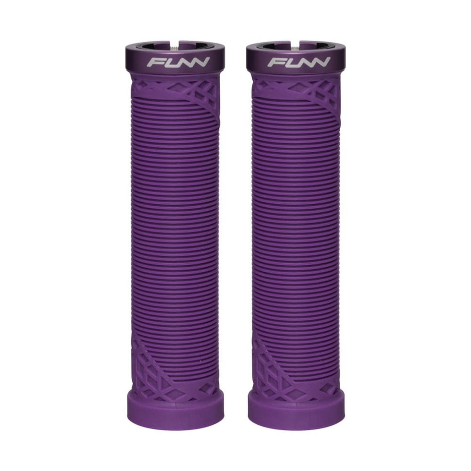 HILT 30mm Lockring Grip Purple with Aluminum Collar