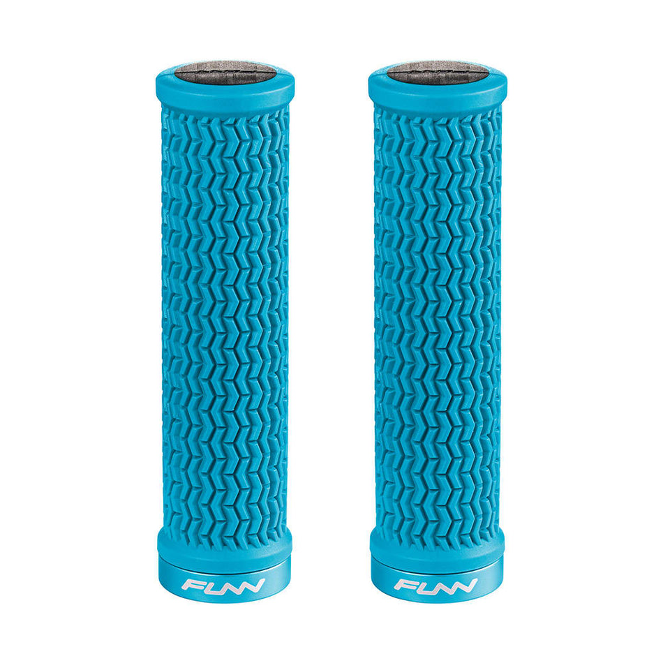 HOLESHOT Grip 31mm with Light Blue Aluminum Collar