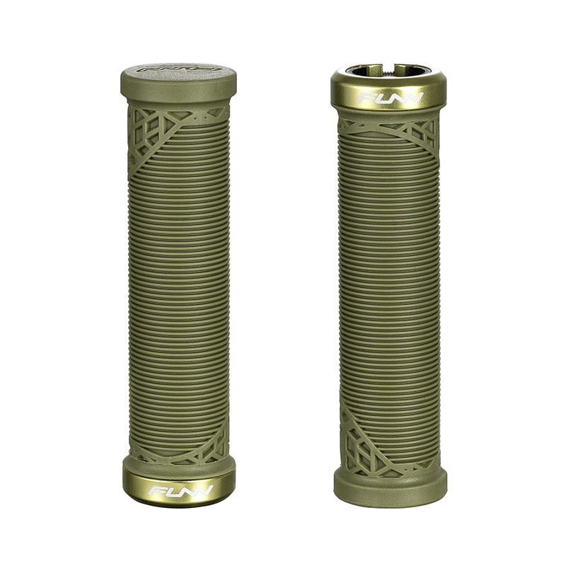 HILT JUNIOR Grip 19mm Olive Green with Aluminum Collar