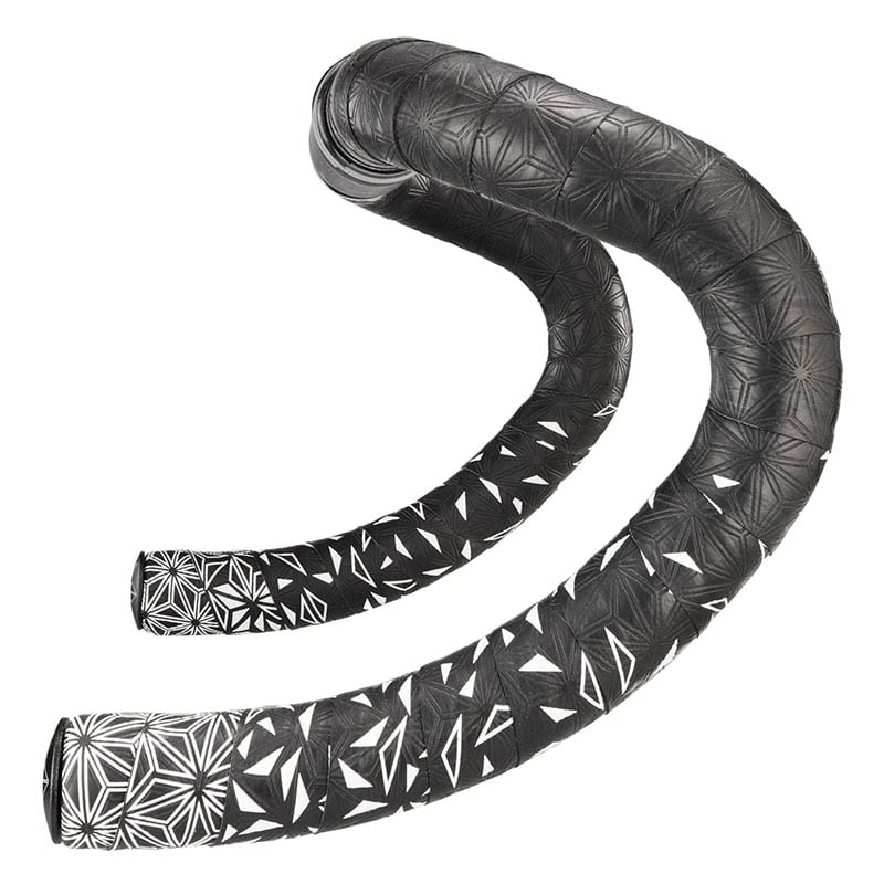 STARFADE Handlebar Tape 2200x30x2.5mm in White Polyurethane + BT-60 End Cap