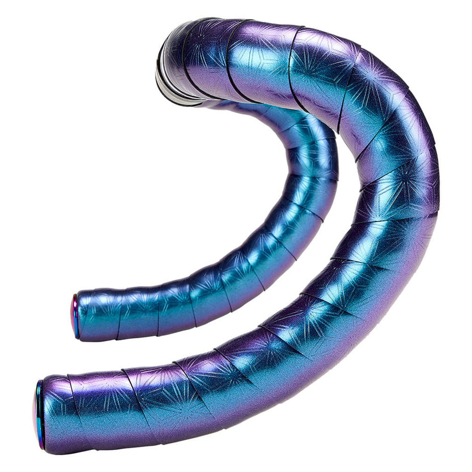 Lenkerband BLING in Super Sticky Kush Oil Slick + Kappe Oil Slick
