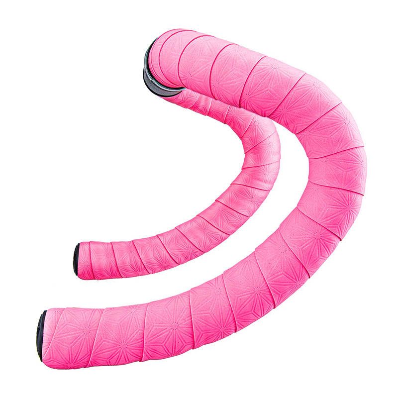 Lenkerband SUAVE 2200x30x2,5mm in EVA Rosa + Kappe Schwarz