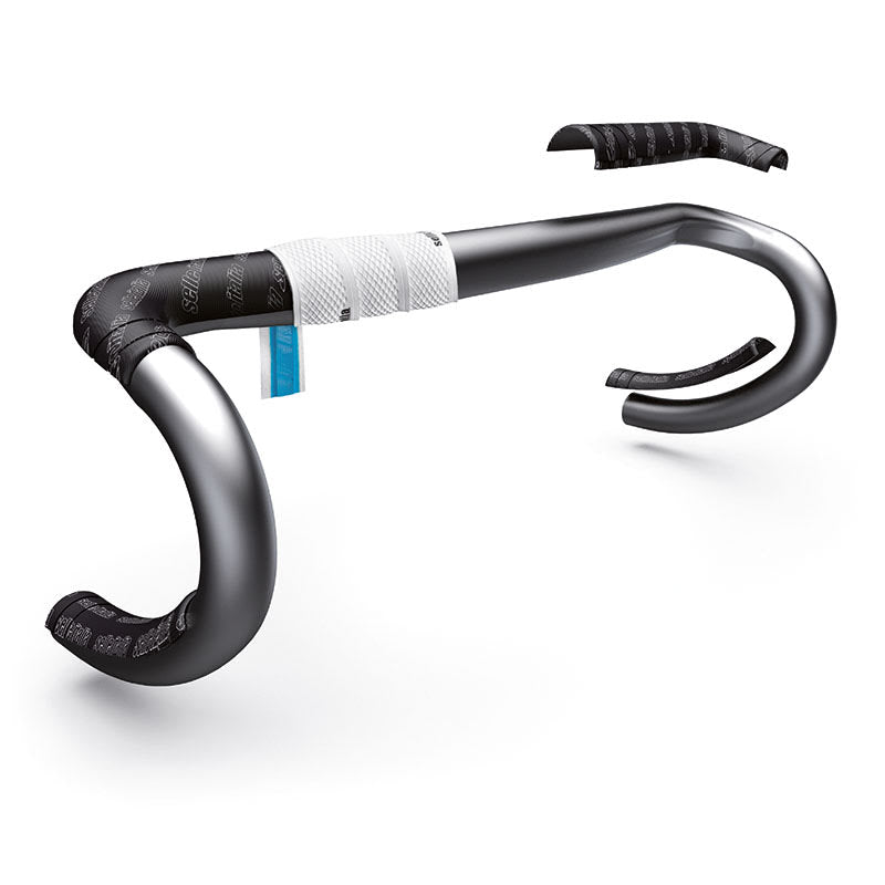 Handlebar Tape SG TAPE White SHOCK ABSORBER KIT + Anti-Vibration Gel