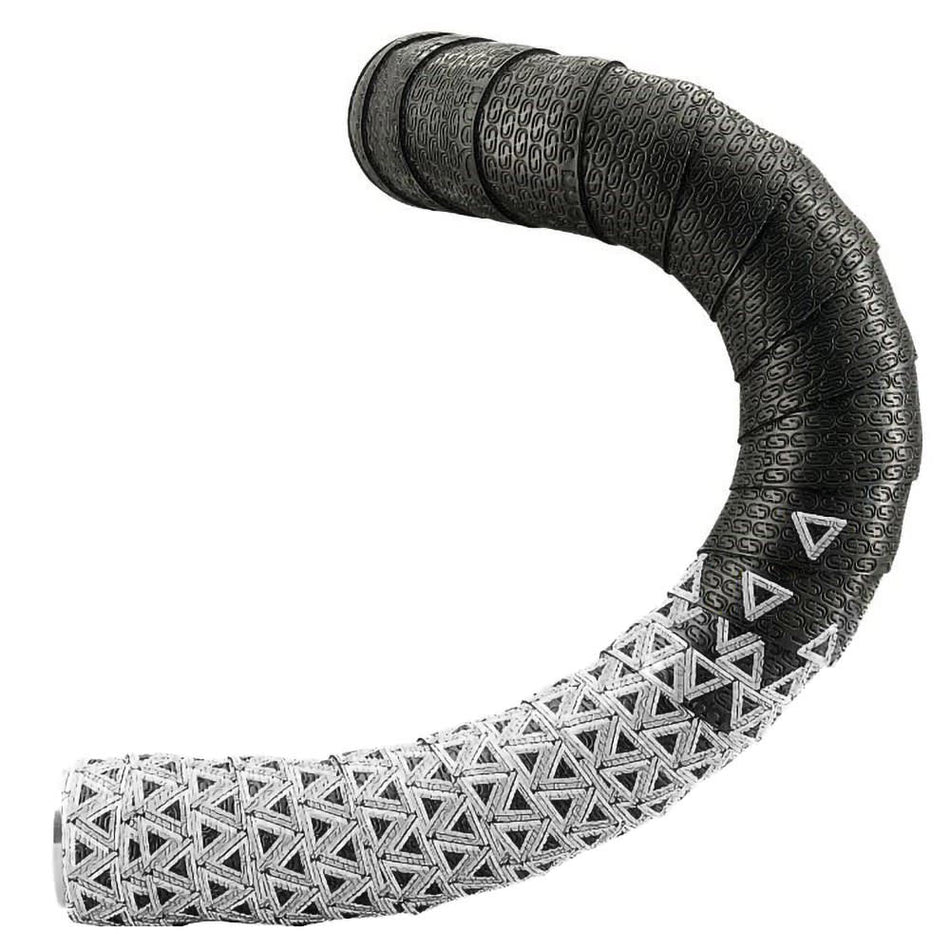 Handlebar Tape LOOP 2.5x30x2000mm in PU+EVA Black/Silver