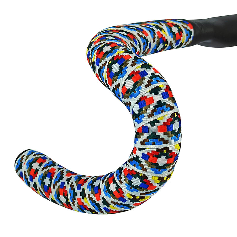 WOVEN&RIBBON Handlebar Tape 2300x30mm Polyester Aztech Dutch