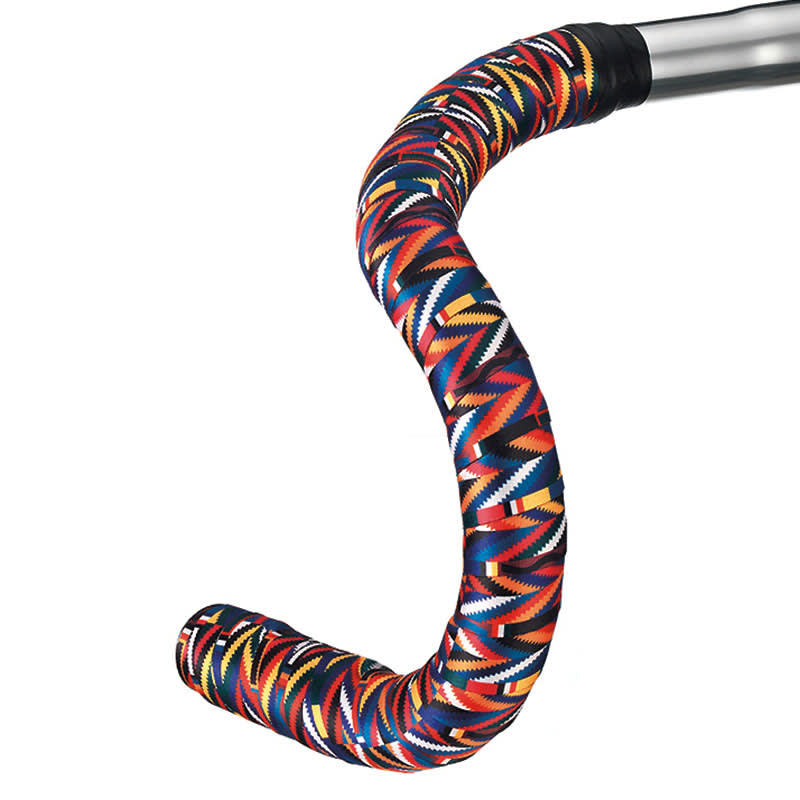 WOVEN&RIBBON Handlebar Tape 2300x30mm Polyester Jely Multi Geo