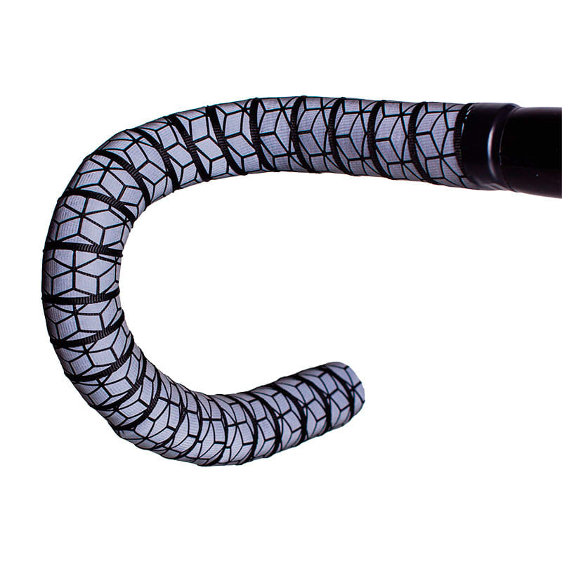 WOVEN&RIBBON Handlebar Tape 2300x25mm Reflective Refcube Black