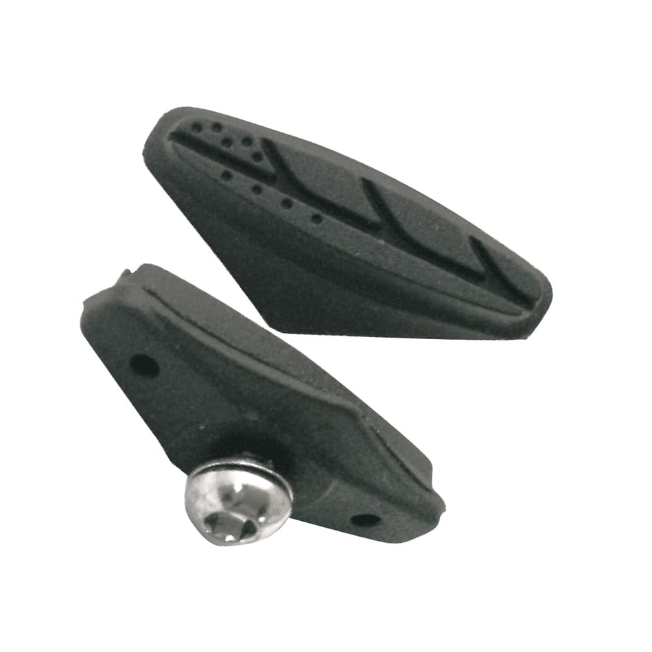 50mm CORSA/ROAD Fixed Brake Pads Silver with Nut