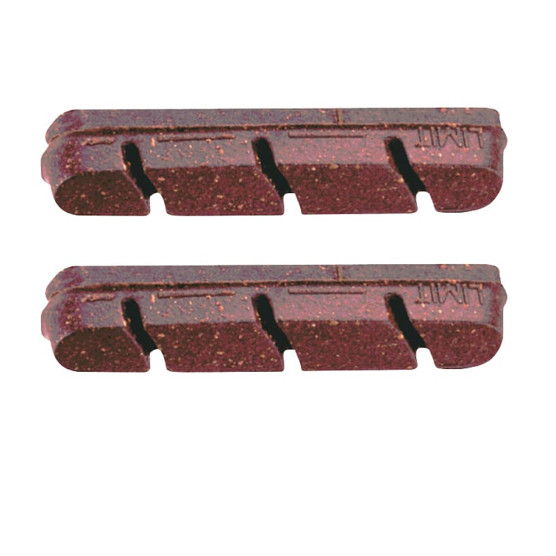 55mm CORSA/CAMPAGNOLO Brake Pads in Cork for Carbon Rims