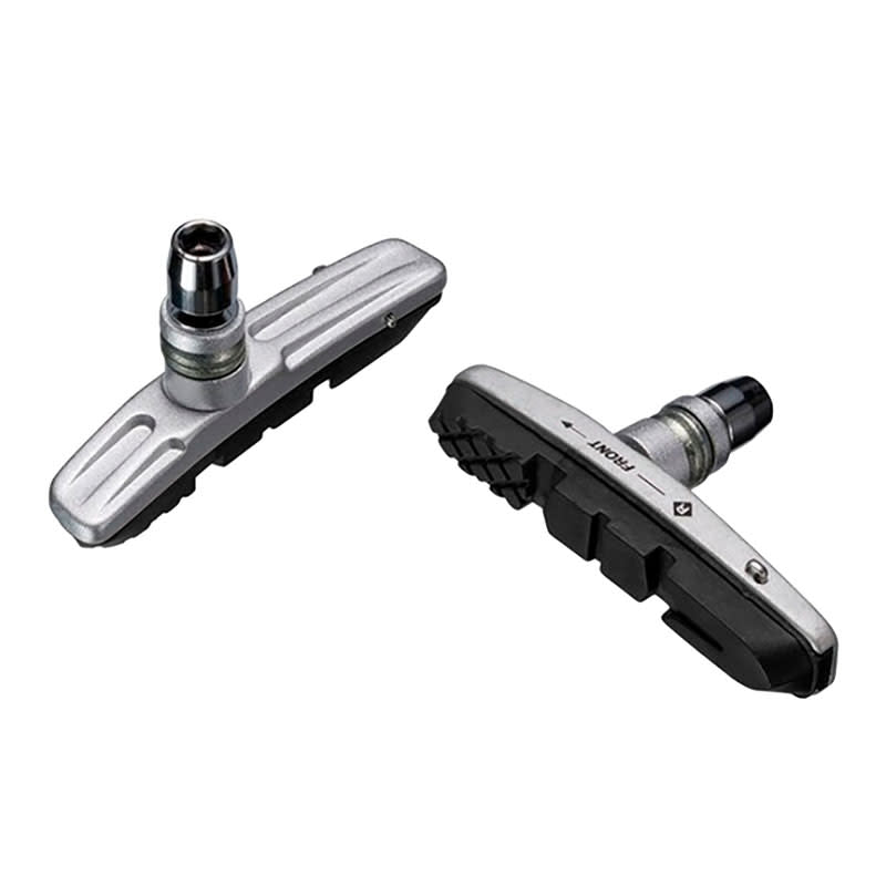 72mm MTB FANGO Brake Pad Holder in Silver Aluminum with Nut