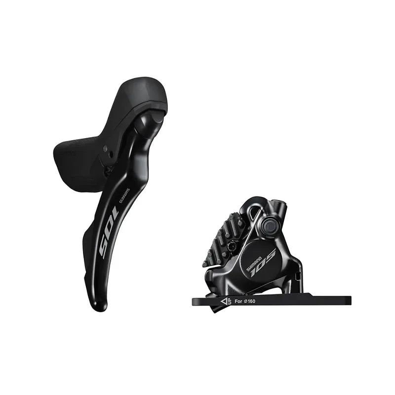 SHIMANO - Freno Idraulico (KIT) ROAD 105 12V R7100 Posteriore 2x12V Meccanico