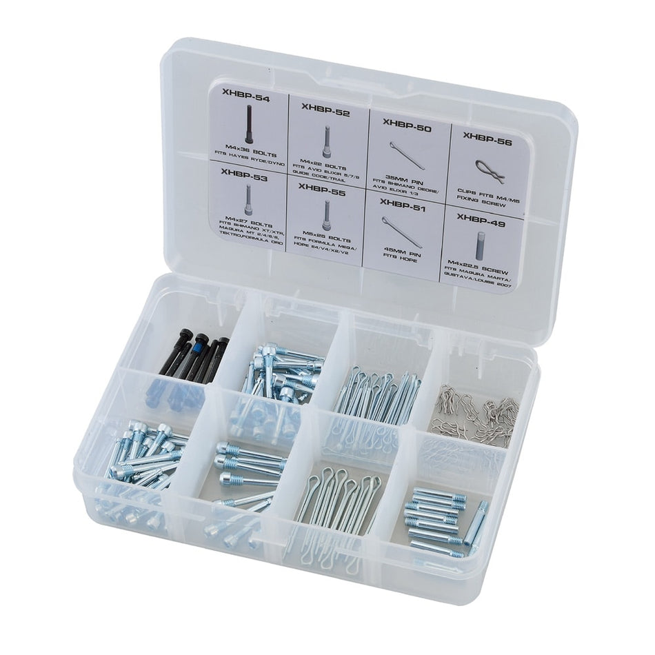 Multi-Pins/Federn (KIT) für Hydrauliksystem - Werkstatt 150 Stück