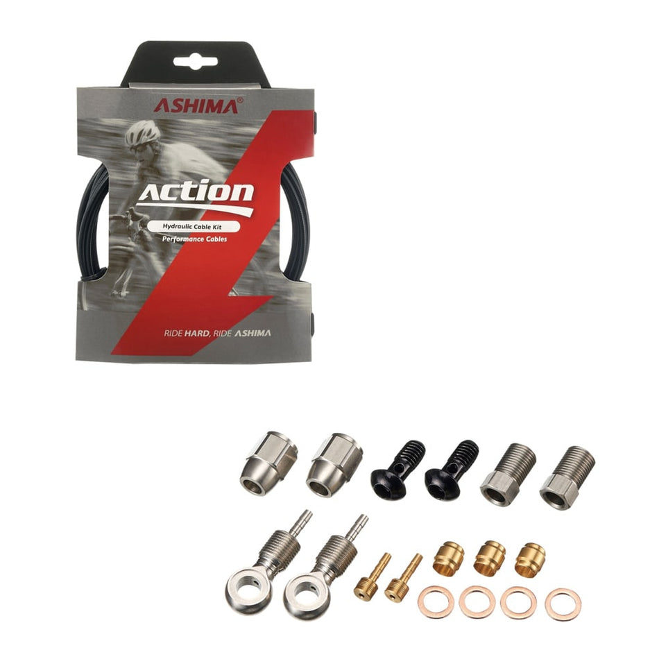 Hose+Connectors (KIT) MAGURA 5x2.1mm and Length: 3m Nylon