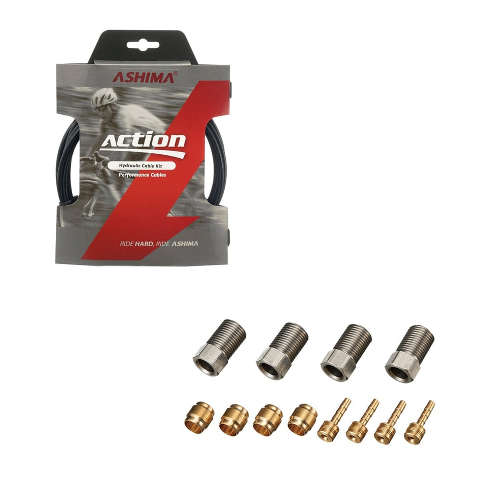 Hose+Connectors (KIT) (KIT) AVID 5x2.1mm and Length: 3m Nylon